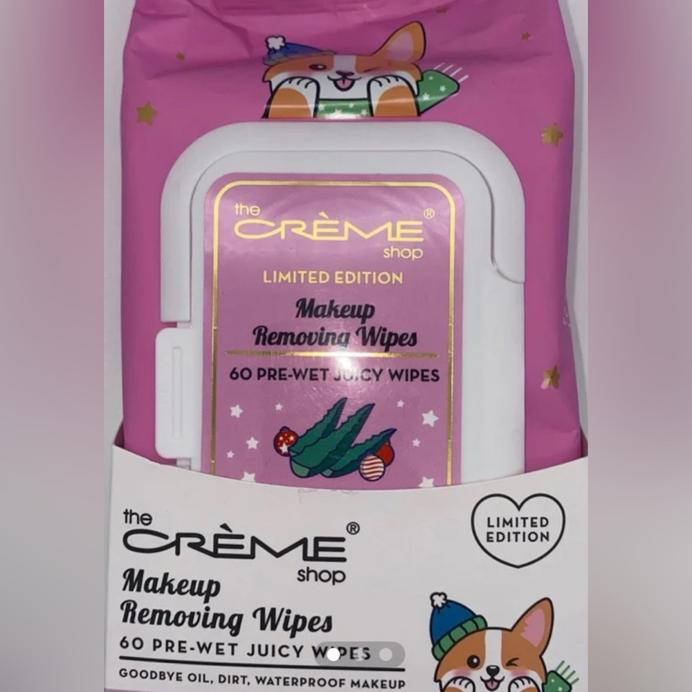 The CREAME MakeUp removing wipes